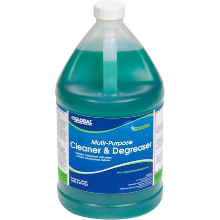 Global Industrial 1 gal Bottle, Green, 2 PK 670175
